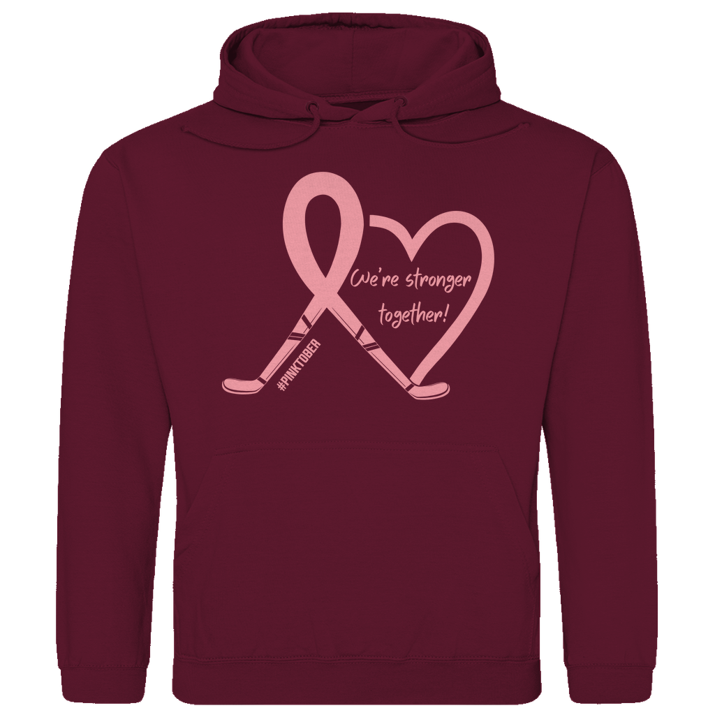 Unisex Hoodie PINKTOBER STRONGER TOGETHER