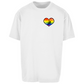 Oversize T-Shirt RAINBOW SKATE HEART