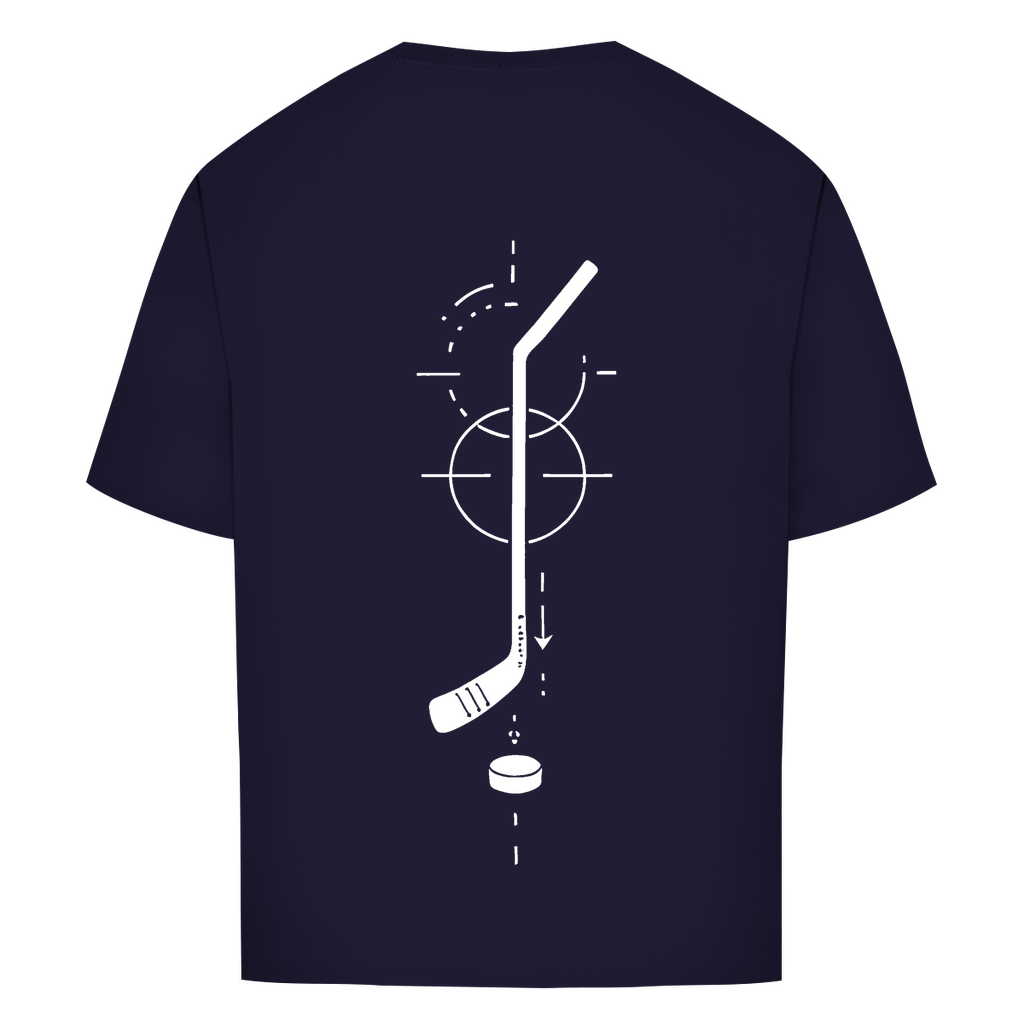 Oversize T-Shirt HOCKEYSTICK MODERN (back)