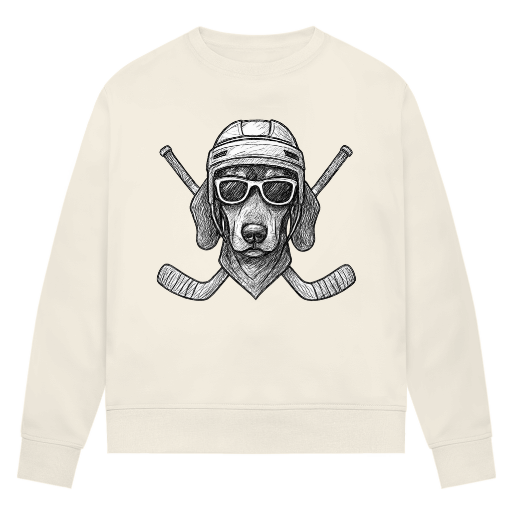 Ladies Sweatshirt COOL HOCKEYDOG