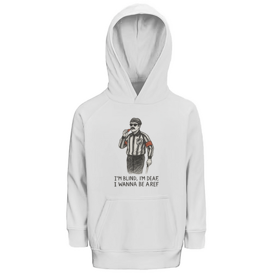 Kids Hoodie WANNA BE A REF