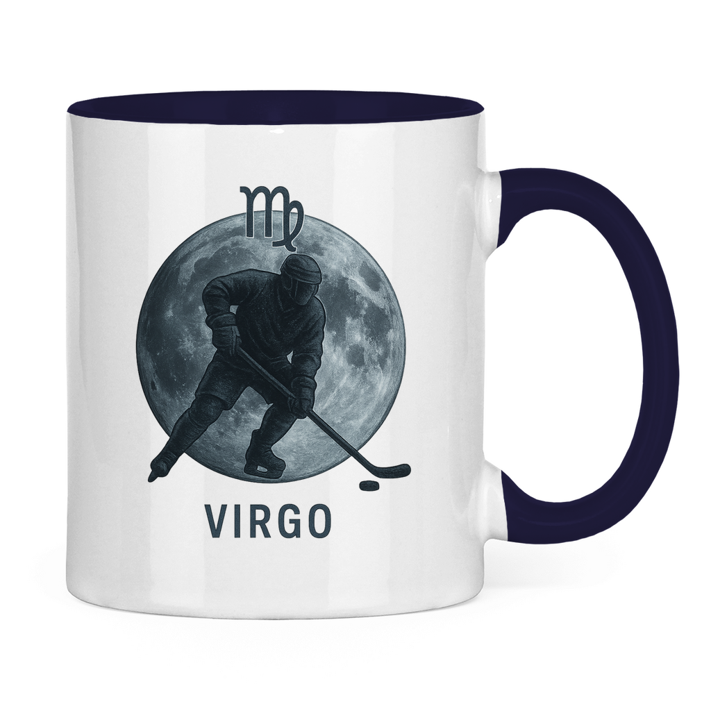 Tasse zweifarbig STERNZEICHEN VIRGO / JUNGFRAU
