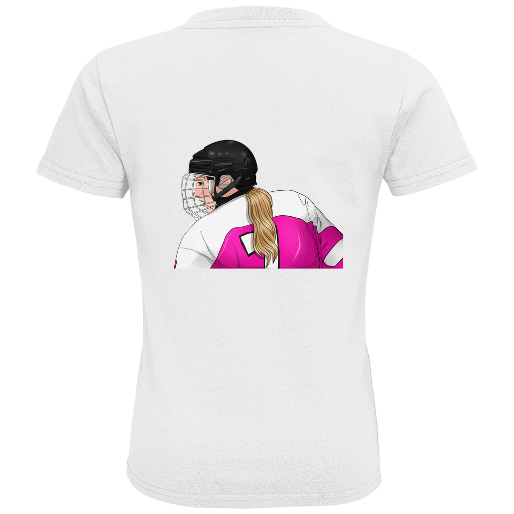 Kids T-Shirt HOCKEYGIRL (front&back)