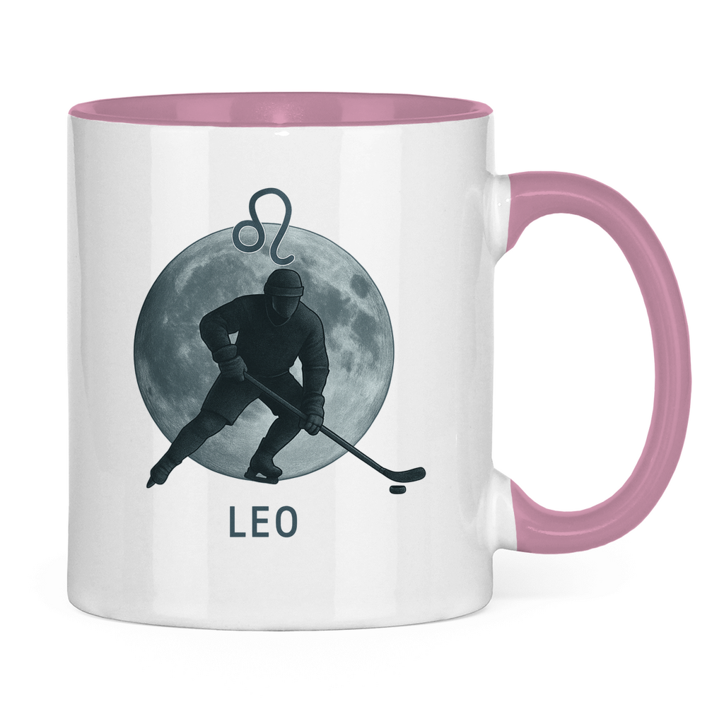 Tasse zweifarbig STERNZEICHEN LEO / LÖWE