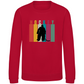 Kids Sweatshirt COLOURFUL HOCKEY GOALIE