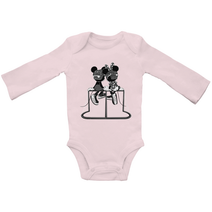 Babybody Langarm  Langarm MOUSE COUPLE