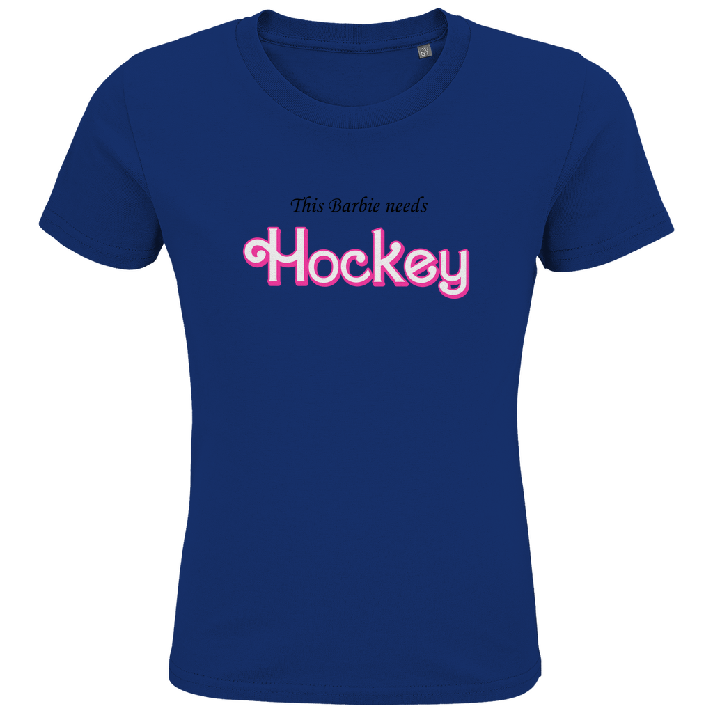 Kids T-Shirt BARBIE NEEDS HOCKEY