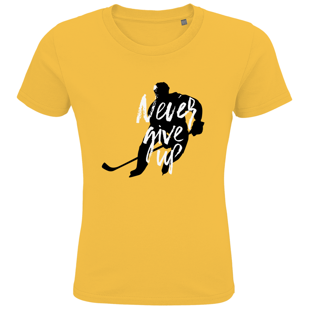 Kids T-Shirt NEVER GIVE UP