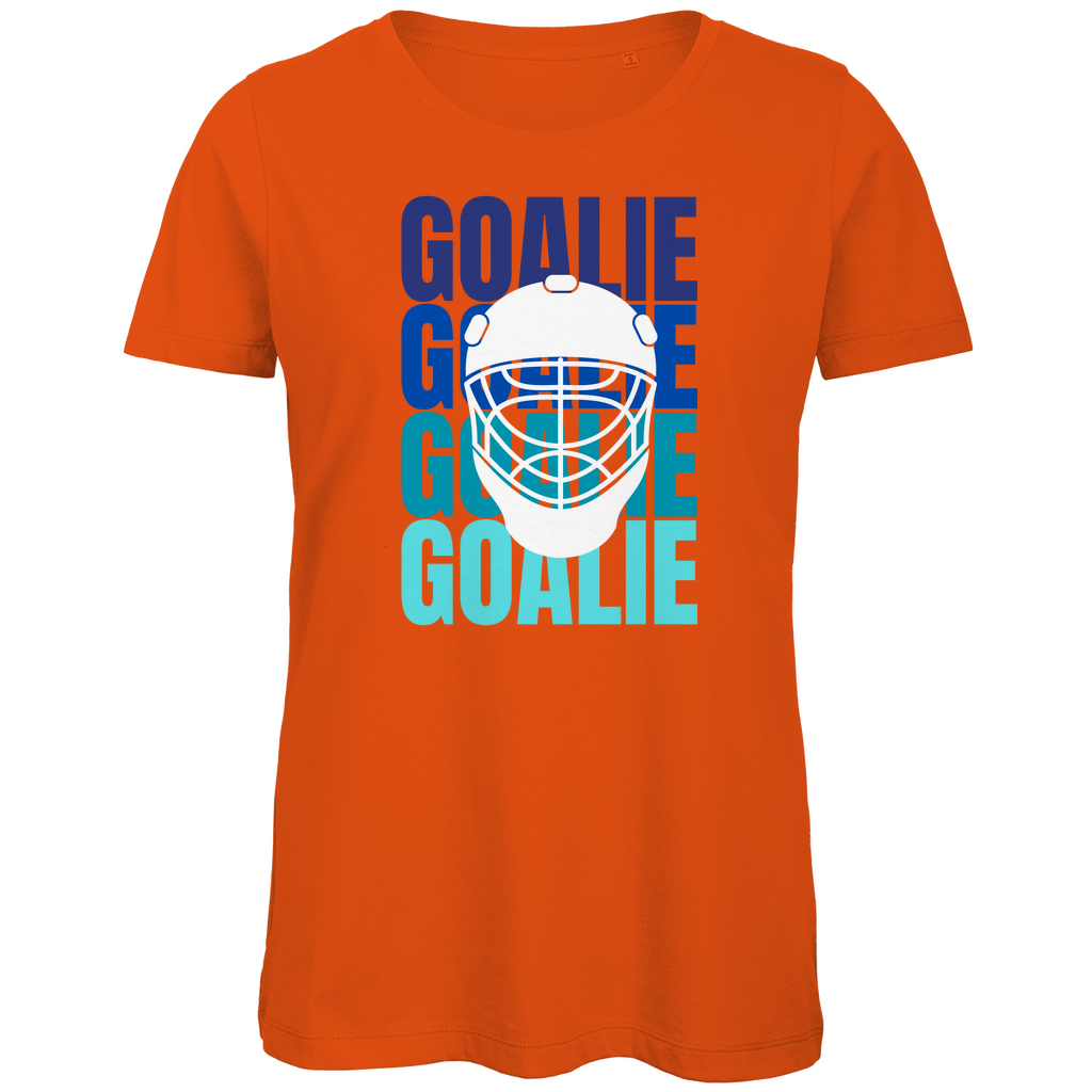 Ladies T-Shirt GOALIE MASKE