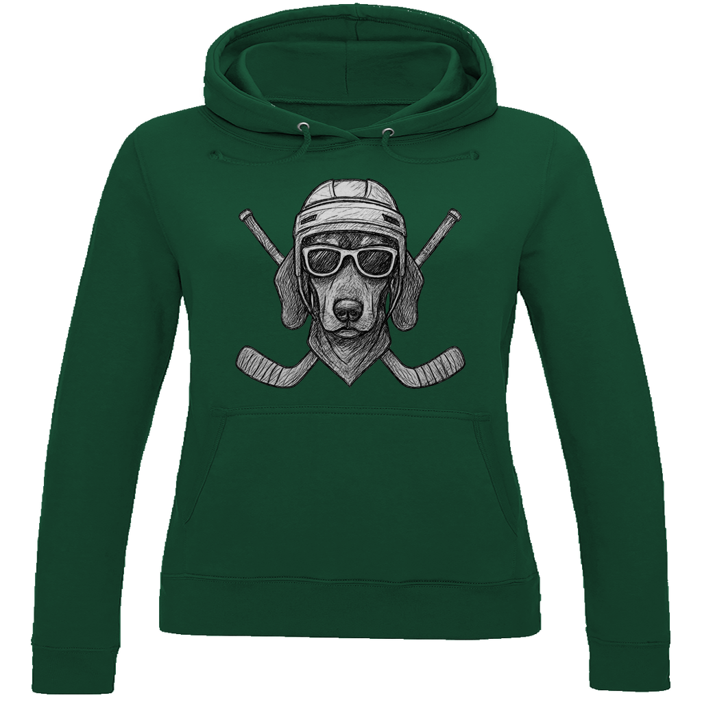 Ladies Hoodie COOL HOCKEYDOG