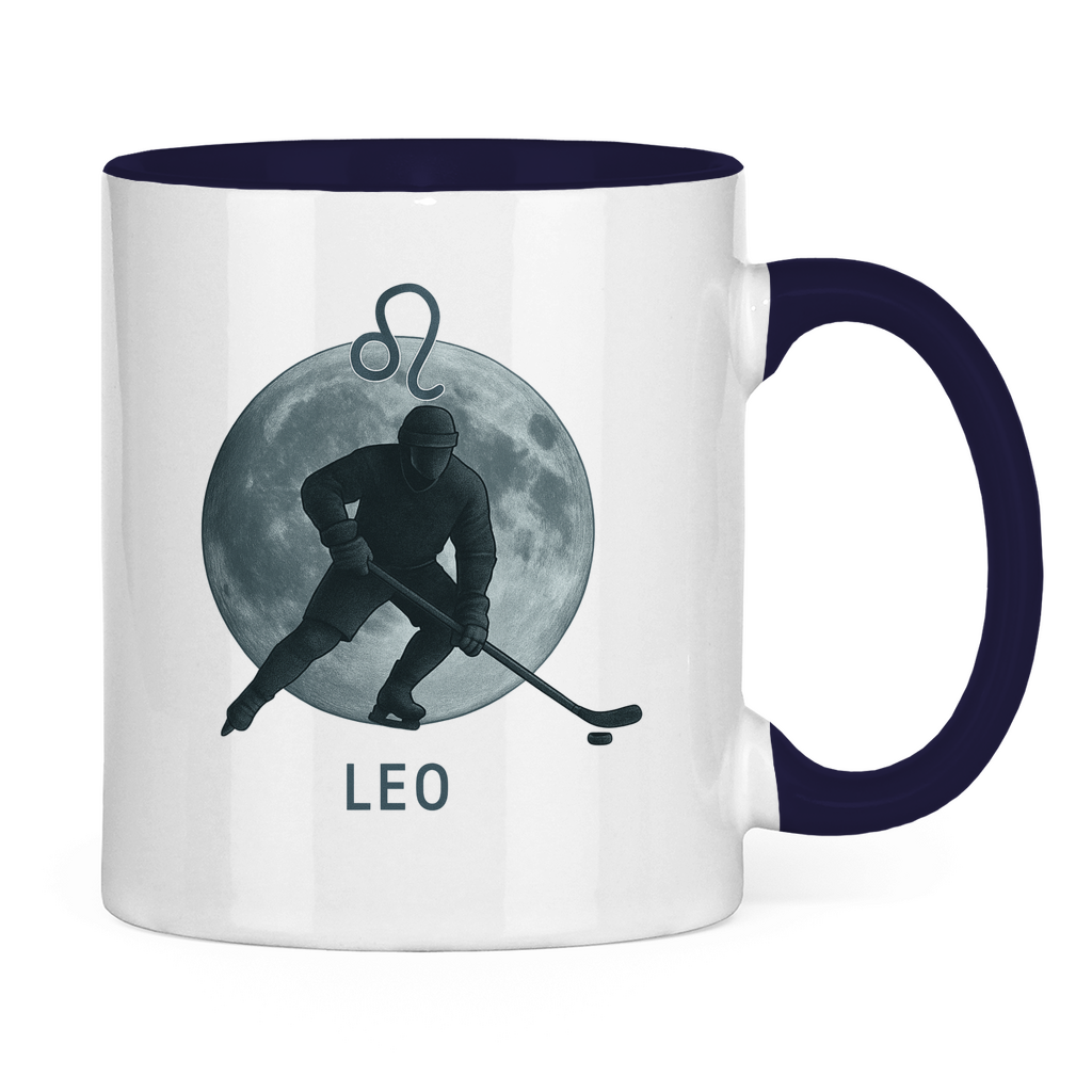 Tasse zweifarbig STERNZEICHEN LEO / LÖWE