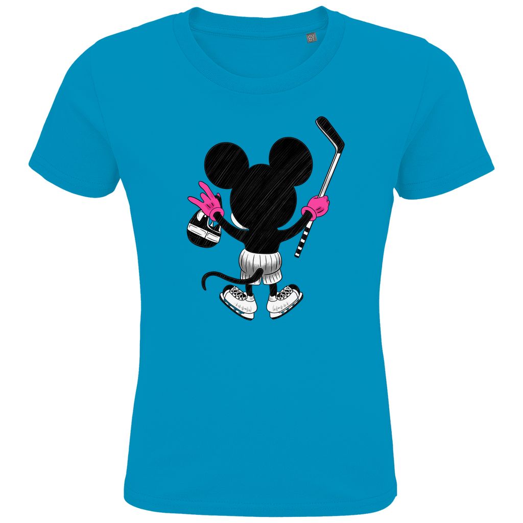 Kids T-Shirt HOCKEYMOUSE PINK