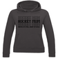 Ladies Hoodie HOCKEYMOM NERVES & HEART