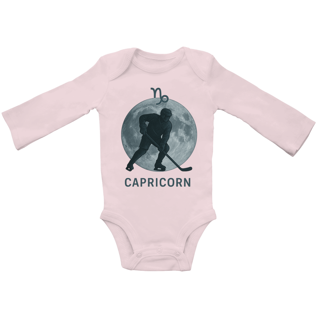 Babybody Langarm STERNZEICHEN CAPRICORN / STEINBOCK
