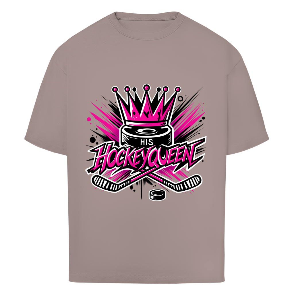 Oversize T-Shirt HIS HOCKEYQUEEN