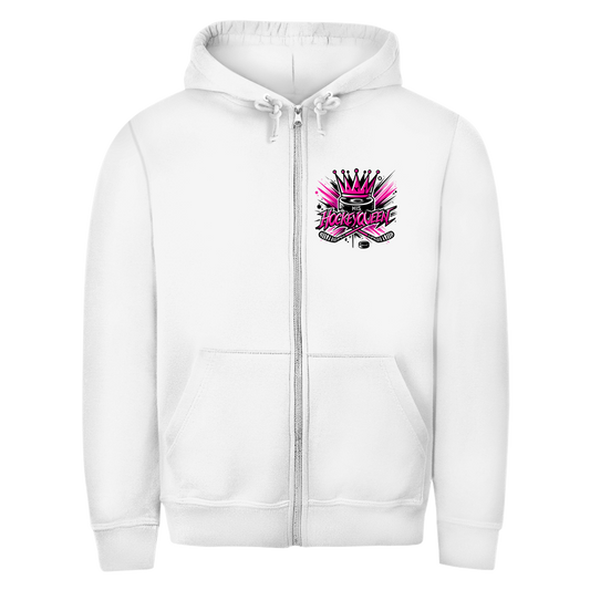 Unisex Zipper HIS HOCKEYQUEEN (front&back)