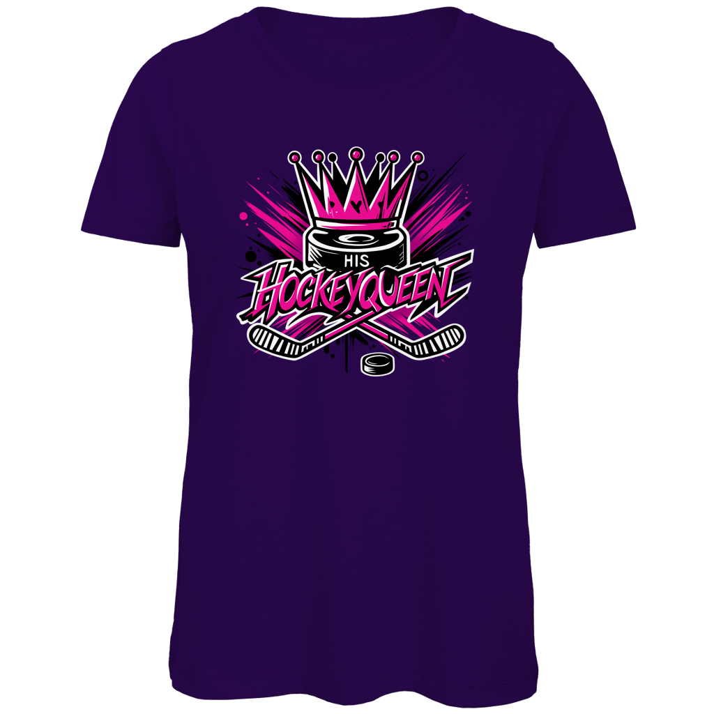 Ladies T-Shirt HIS HOCKEYQUEEN