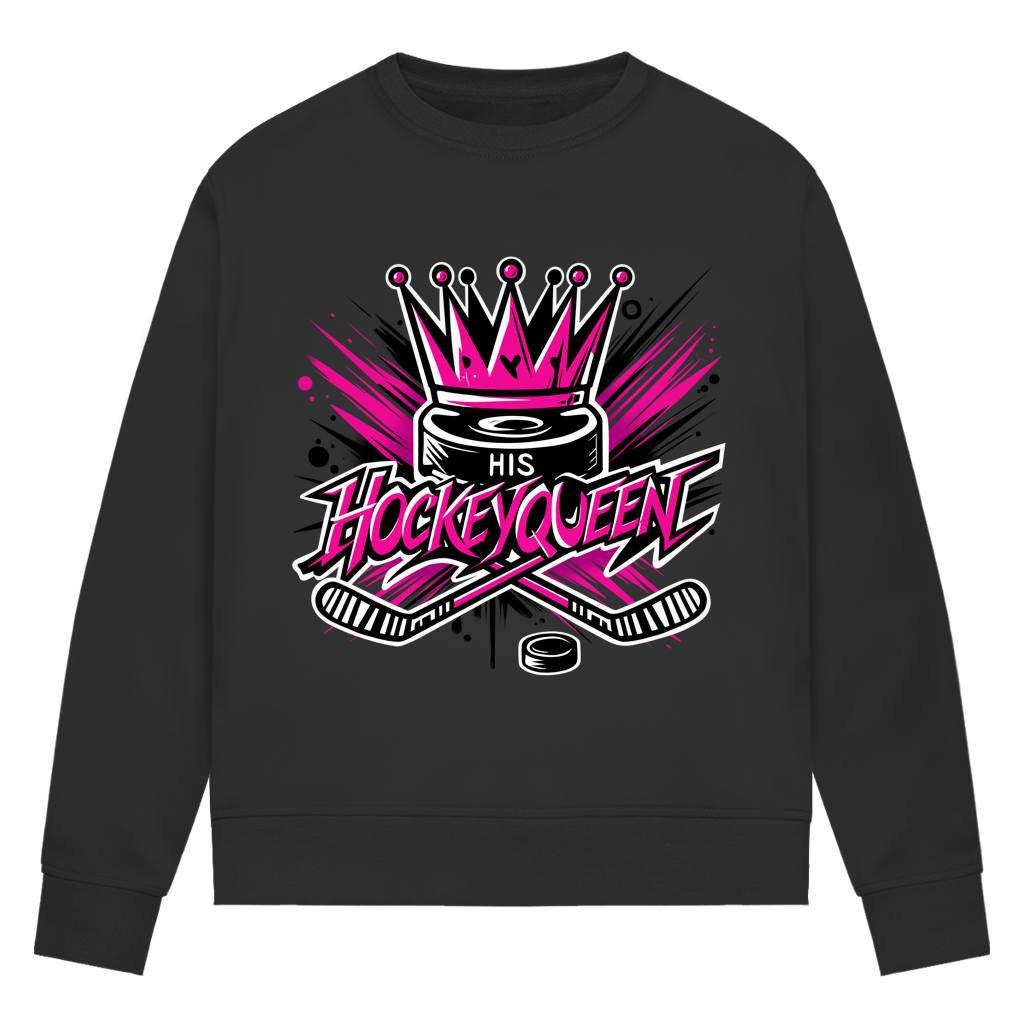 Ladies Sweatshirt HIS HOCKEYQUEEN