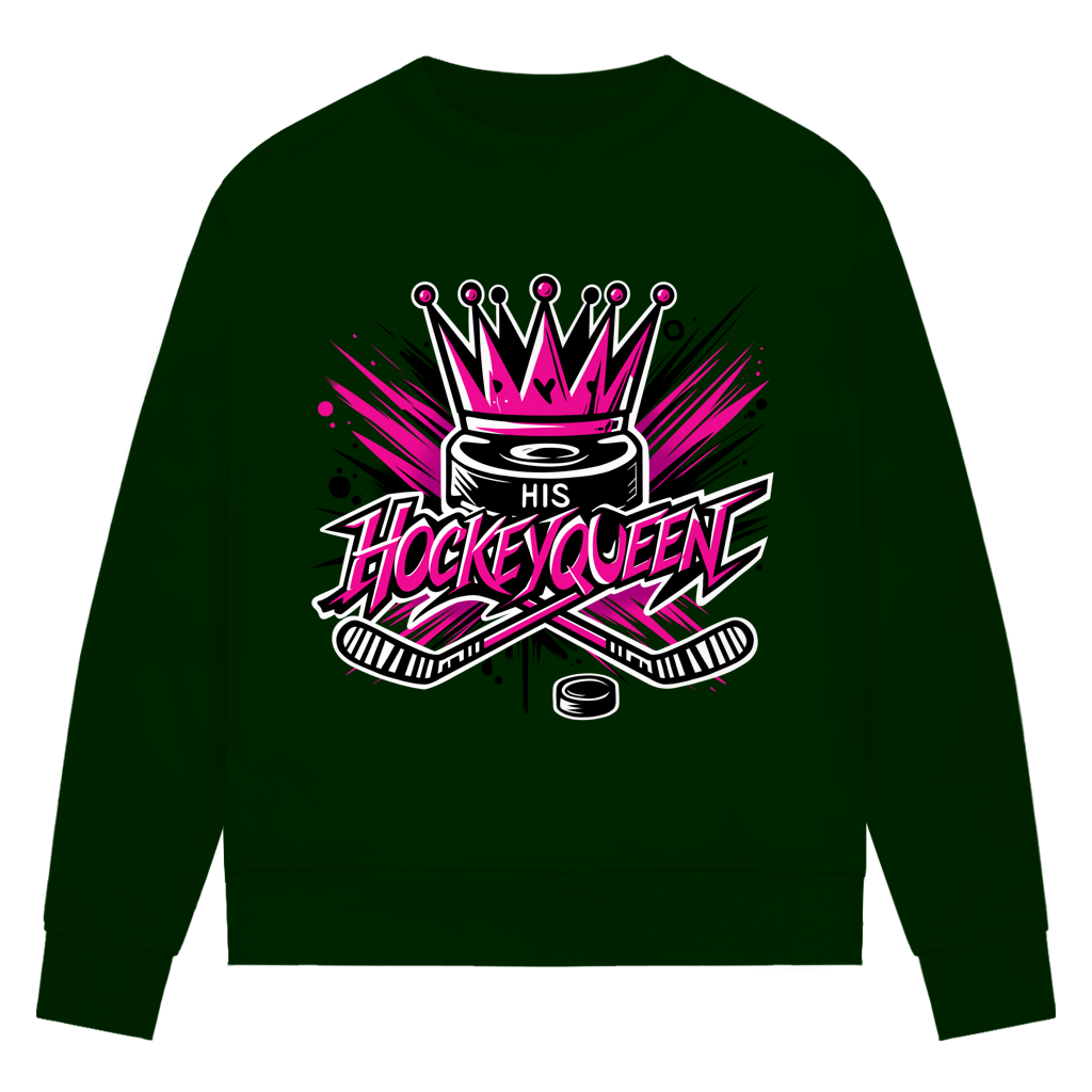 Ladies Sweatshirt HIS HOCKEYQUEEN
