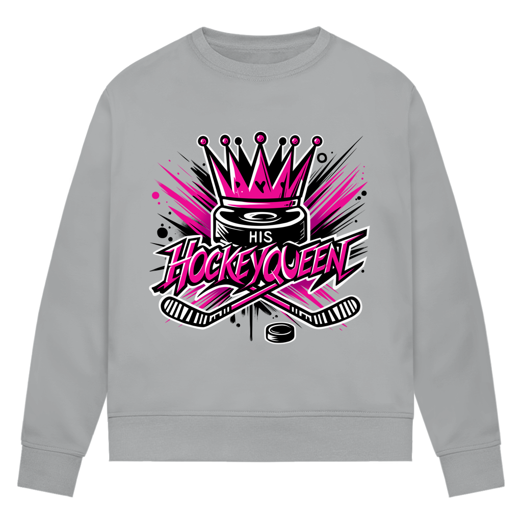Ladies Sweatshirt HIS HOCKEYQUEEN
