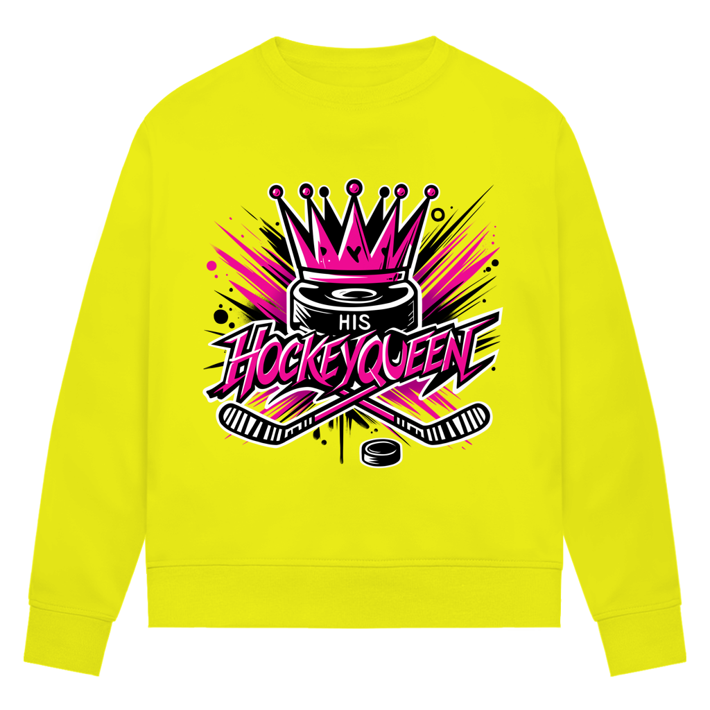 Ladies Sweatshirt HIS HOCKEYQUEEN