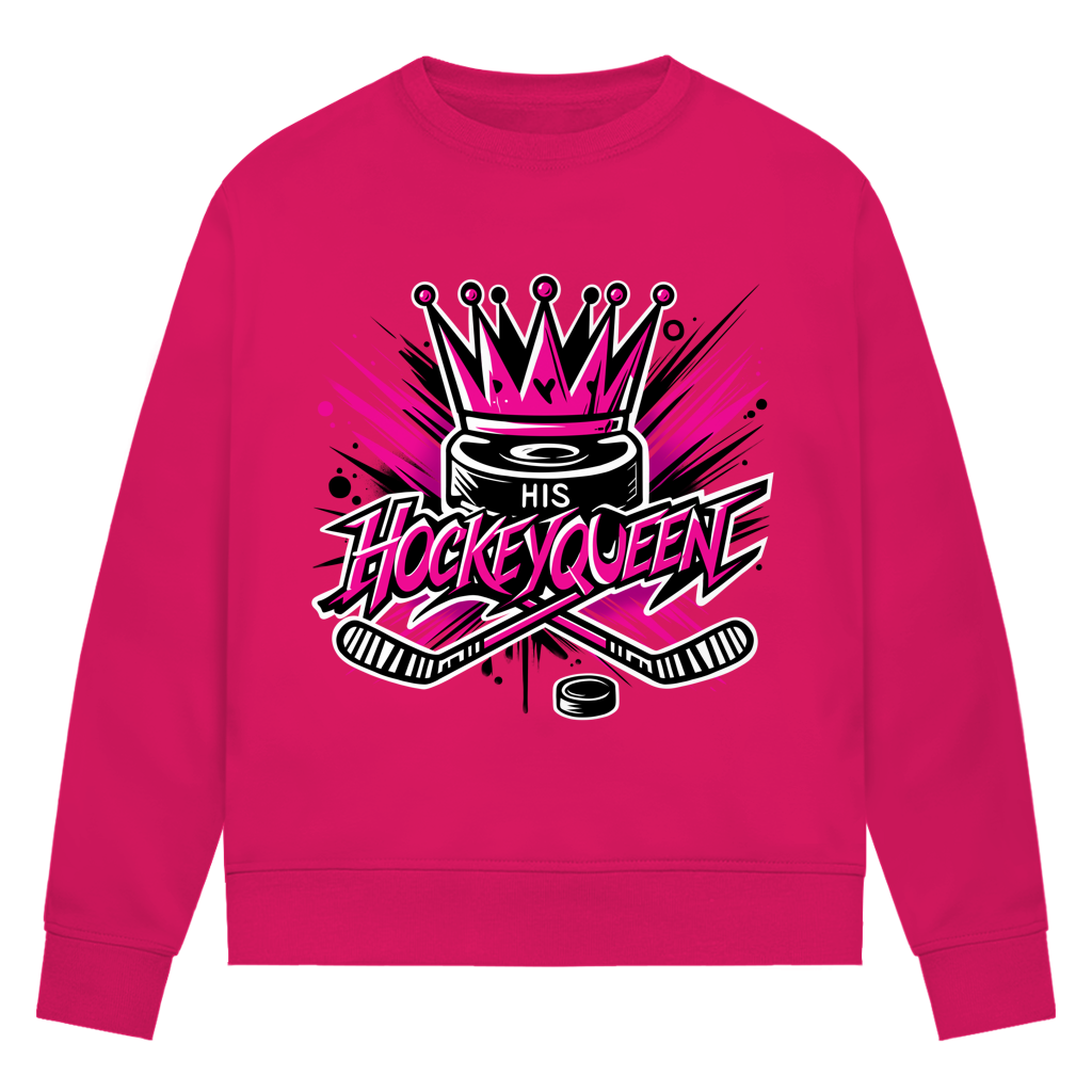 Ladies Sweatshirt HIS HOCKEYQUEEN