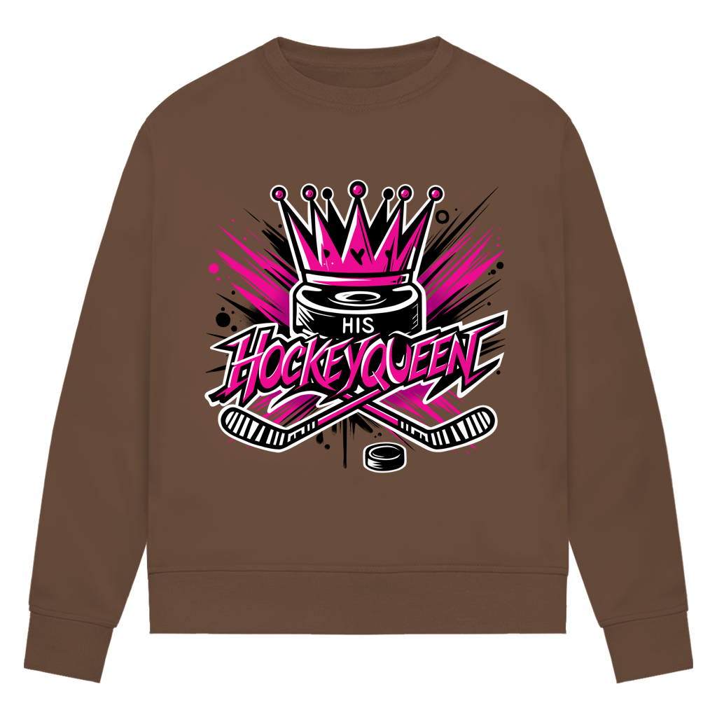 Ladies Sweatshirt HIS HOCKEYQUEEN