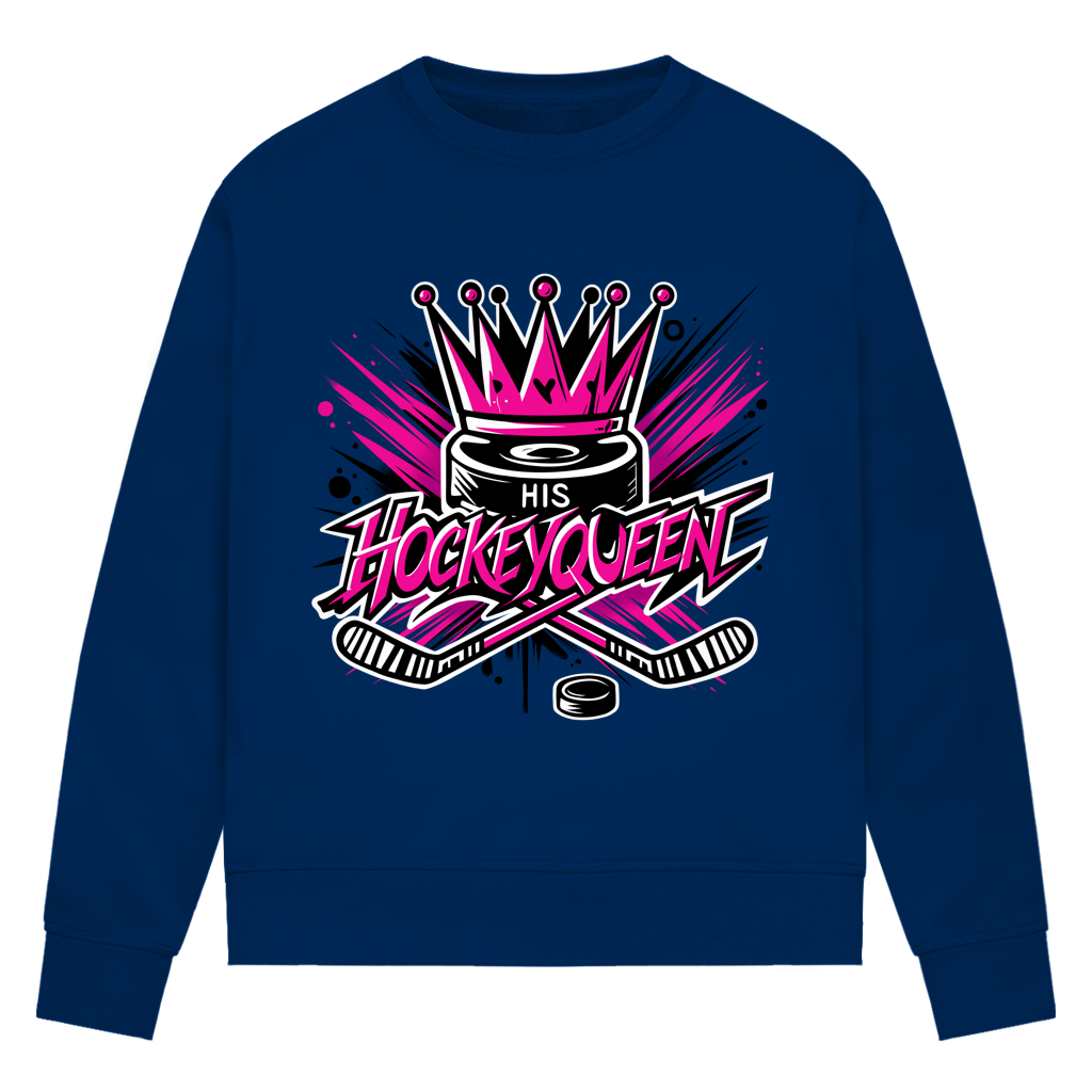 Ladies Sweatshirt HIS HOCKEYQUEEN