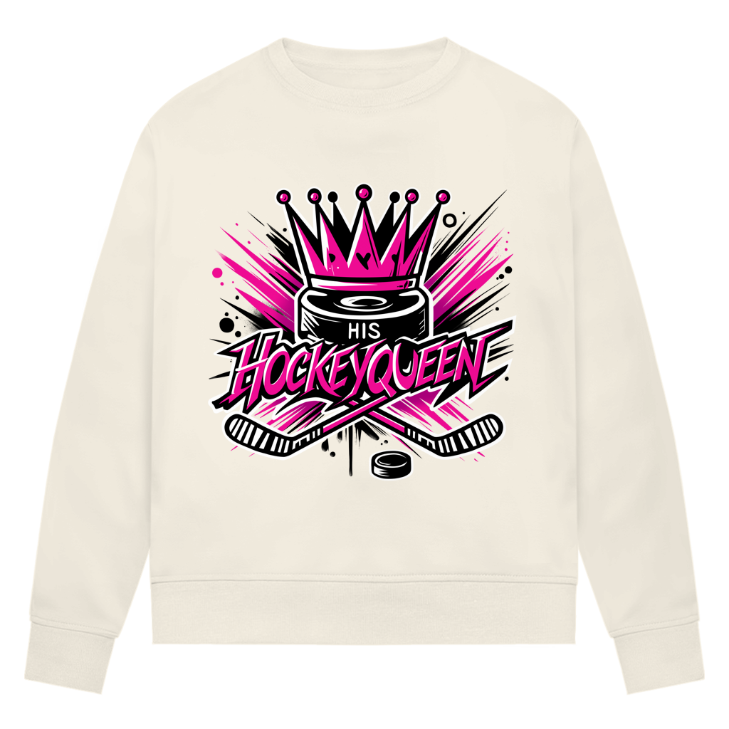 Ladies Sweatshirt HIS HOCKEYQUEEN