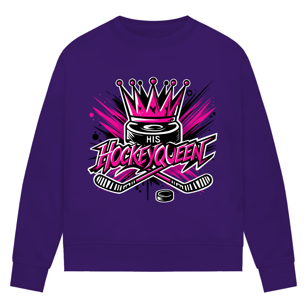 Ladies Sweatshirt HIS HOCKEYQUEEN
