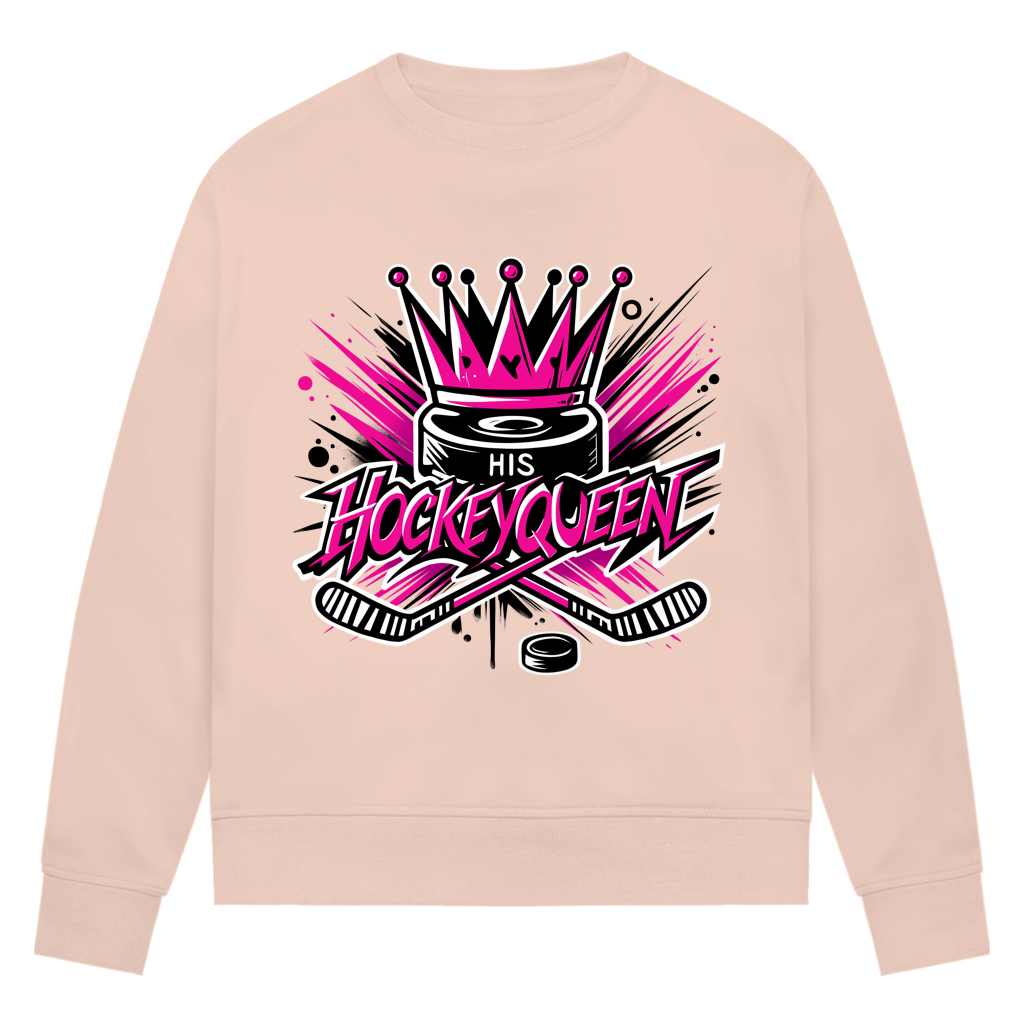 Ladies Sweatshirt HIS HOCKEYQUEEN