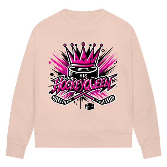 Ladies Sweatshirt HIS HOCKEYQUEEN