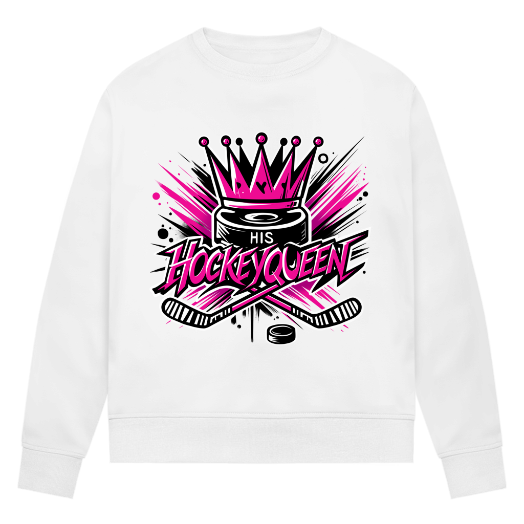 Ladies Sweatshirt HIS HOCKEYQUEEN