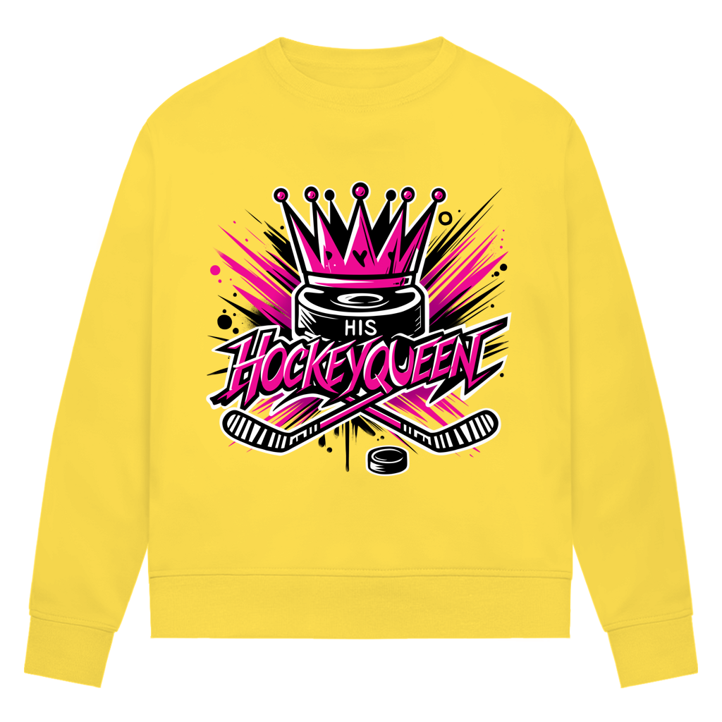 Ladies Sweatshirt HIS HOCKEYQUEEN