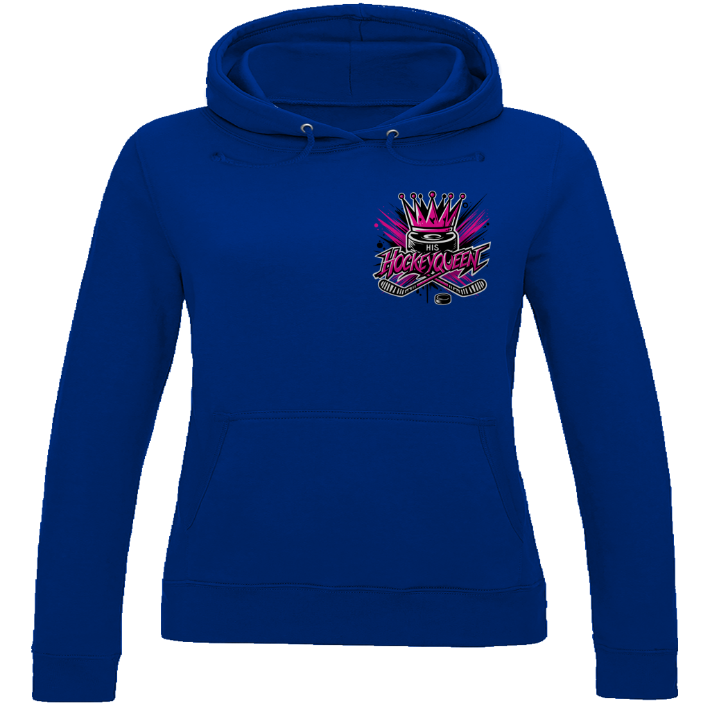 Ladies Hoodie HIS HOCKEYQUEEN (front&back)