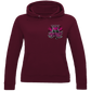 Ladies Hoodie HIS HOCKEYQUEEN (front&back)
