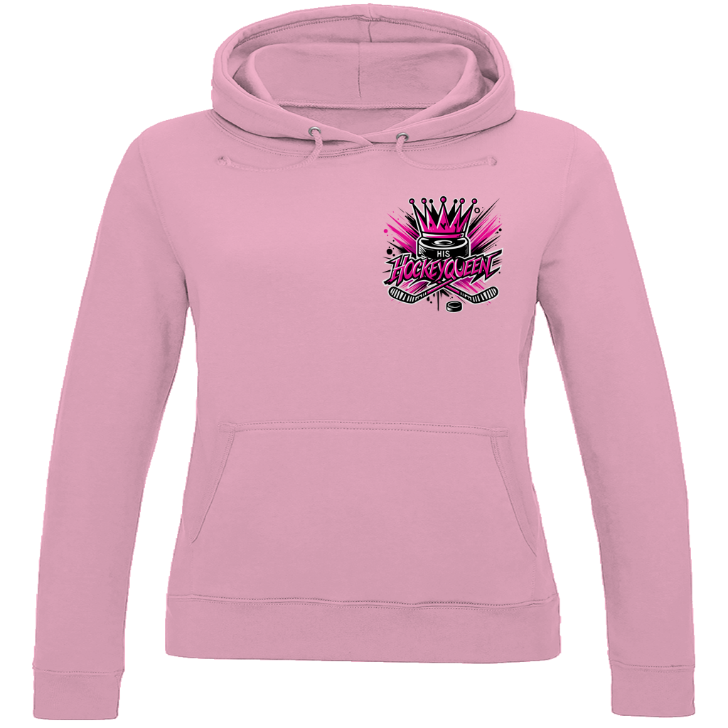 Ladies Hoodie HIS HOCKEYQUEEN (front&back)