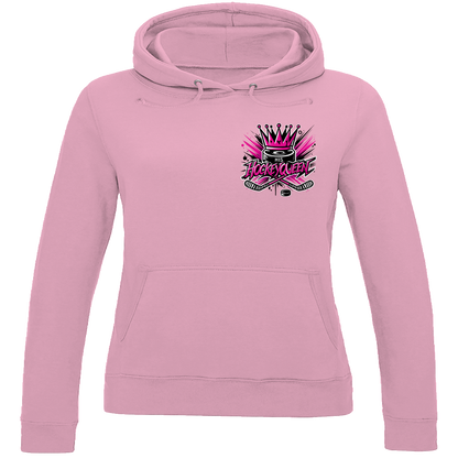 Ladies Hoodie HIS HOCKEYQUEEN (front&back)
