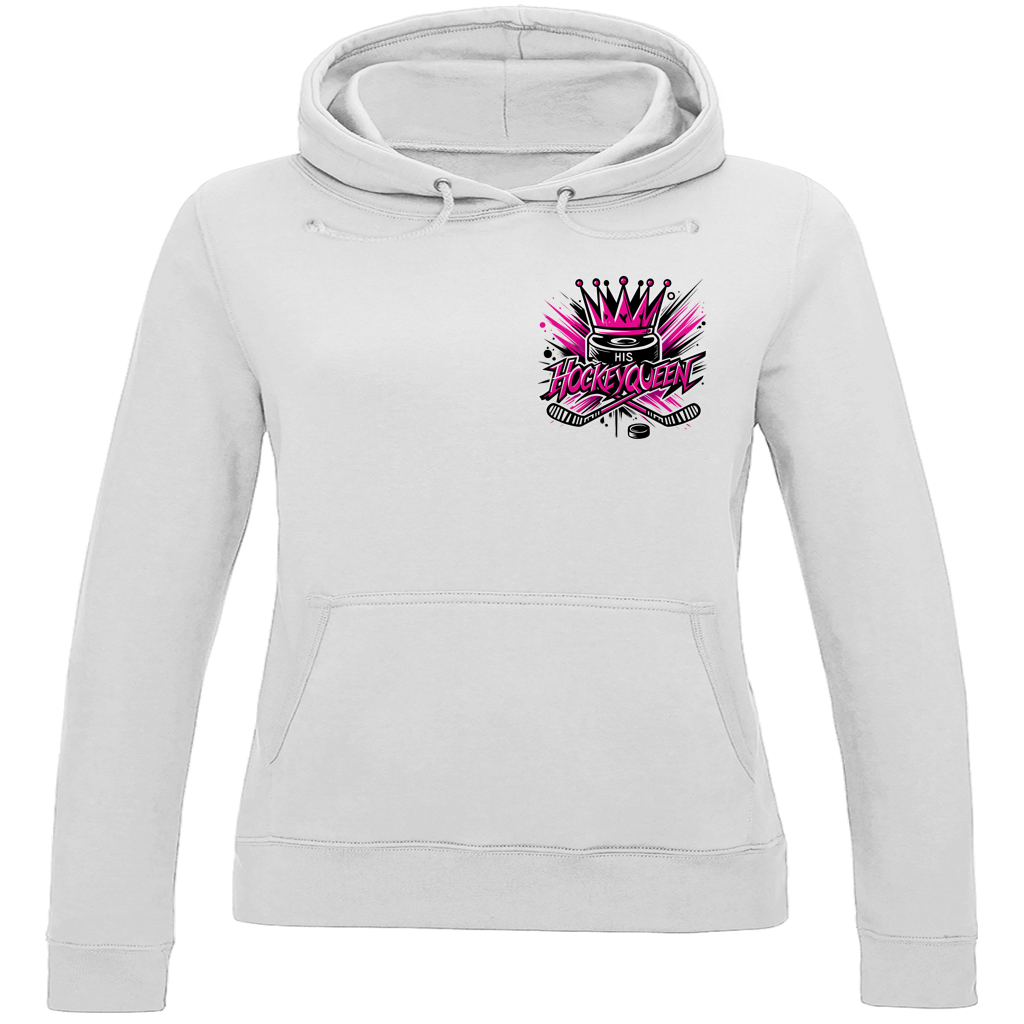 Ladies Hoodie HIS HOCKEYQUEEN (front&back)
