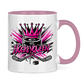 Tasse zweifarbig HIS HOCKEYQUEEN