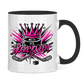 Tasse zweifarbig HIS HOCKEYQUEEN