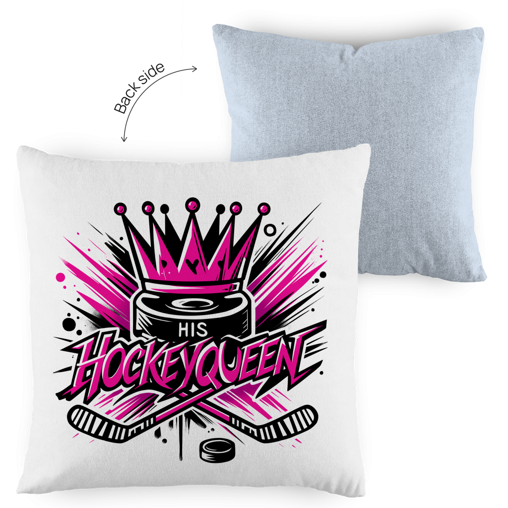 Kopfkissen zweifarbig HIS HOCKEYQUEEN