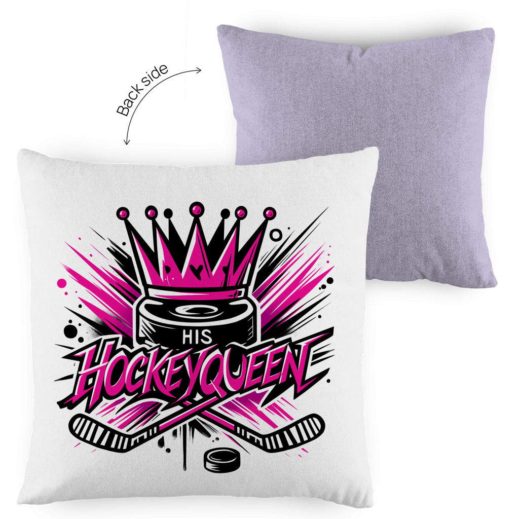 Kopfkissen zweifarbig HIS HOCKEYQUEEN