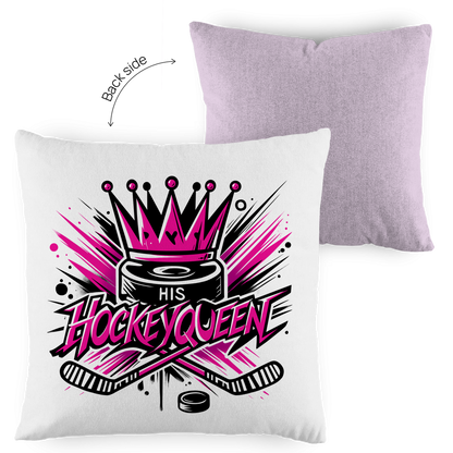 Kopfkissen zweifarbig HIS HOCKEYQUEEN