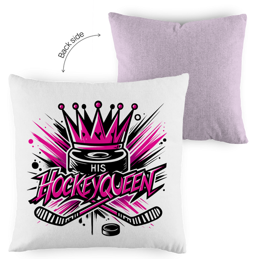 Kopfkissen zweifarbig HIS HOCKEYQUEEN