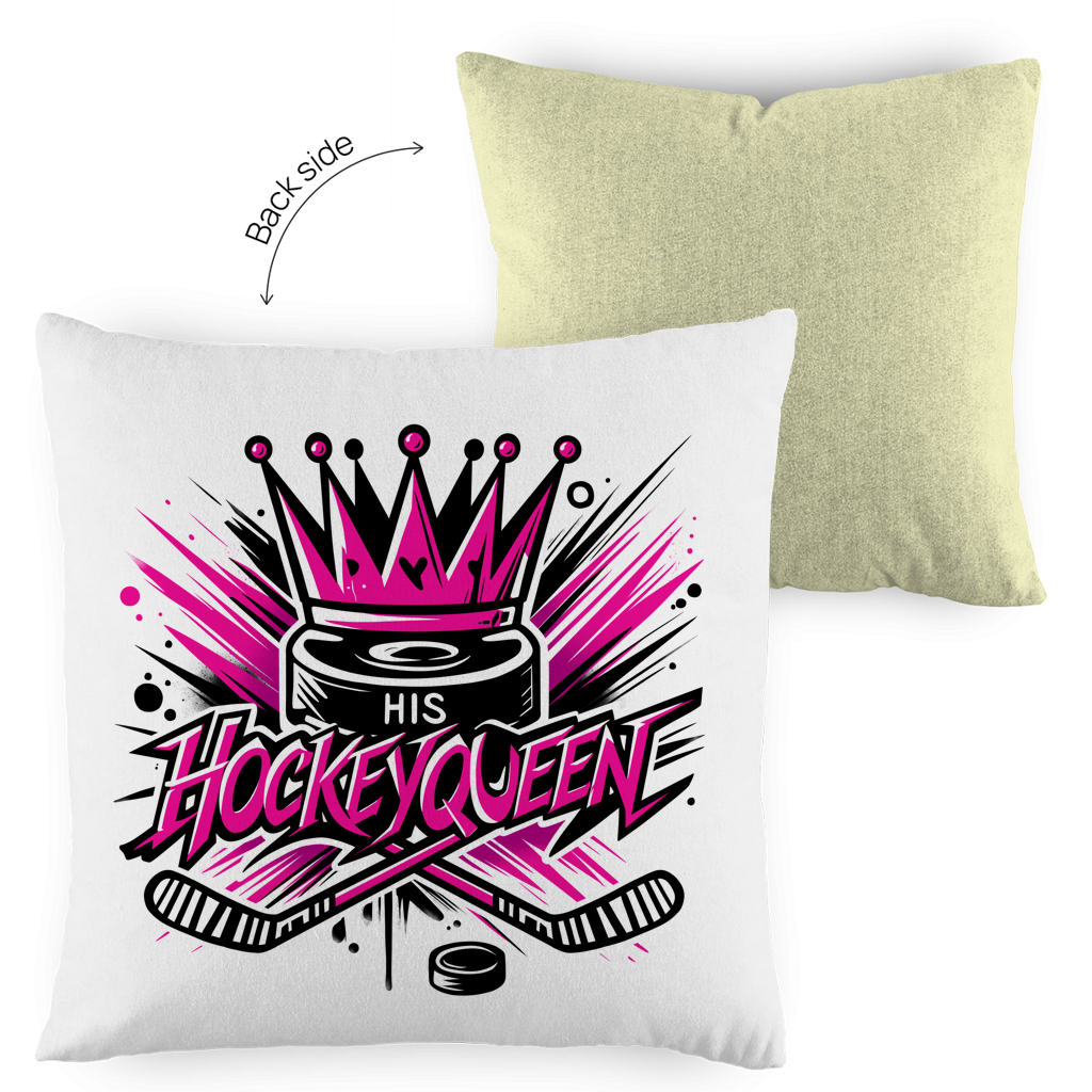 Kopfkissen zweifarbig HIS HOCKEYQUEEN