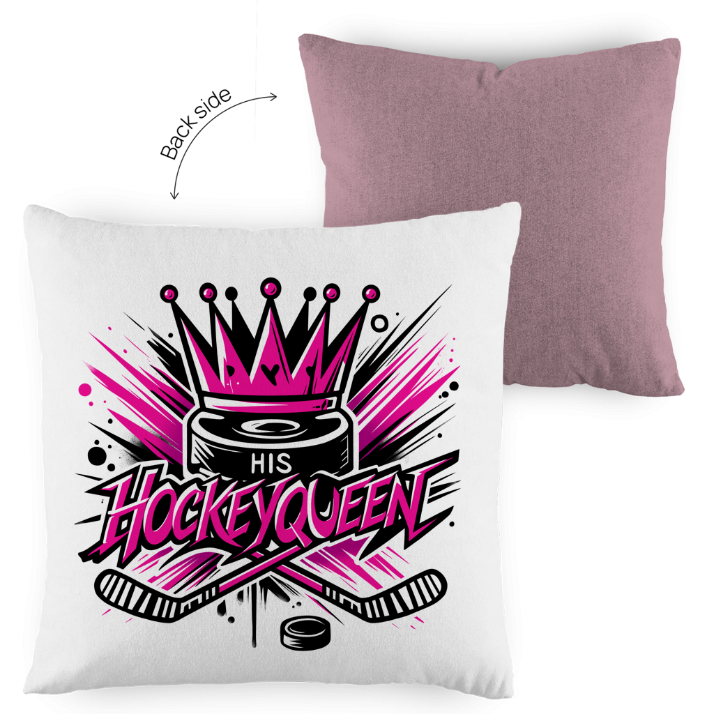 Kopfkissen zweifarbig HIS HOCKEYQUEEN