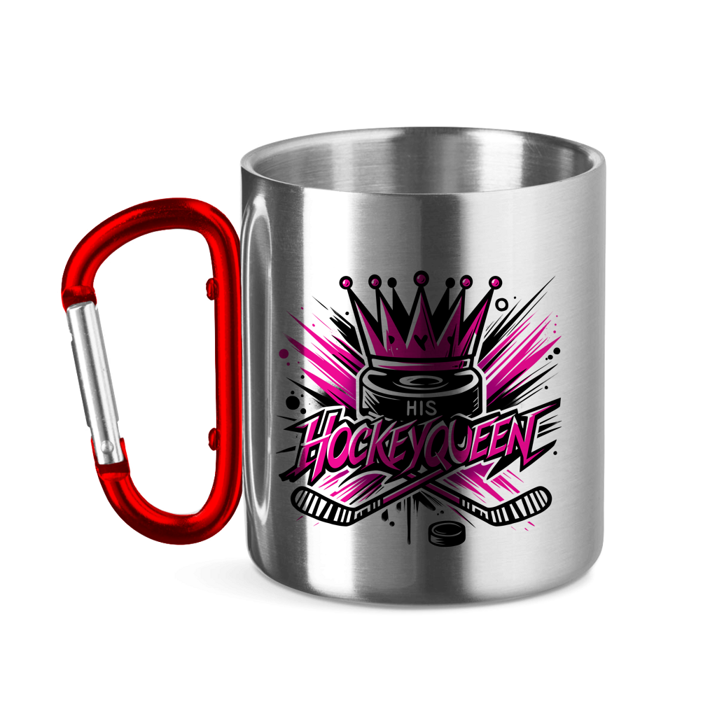 Edelstahltasse HIS HOCKEYQUEEN