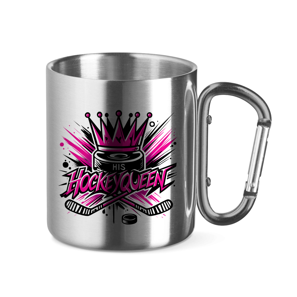 Edelstahltasse HIS HOCKEYQUEEN