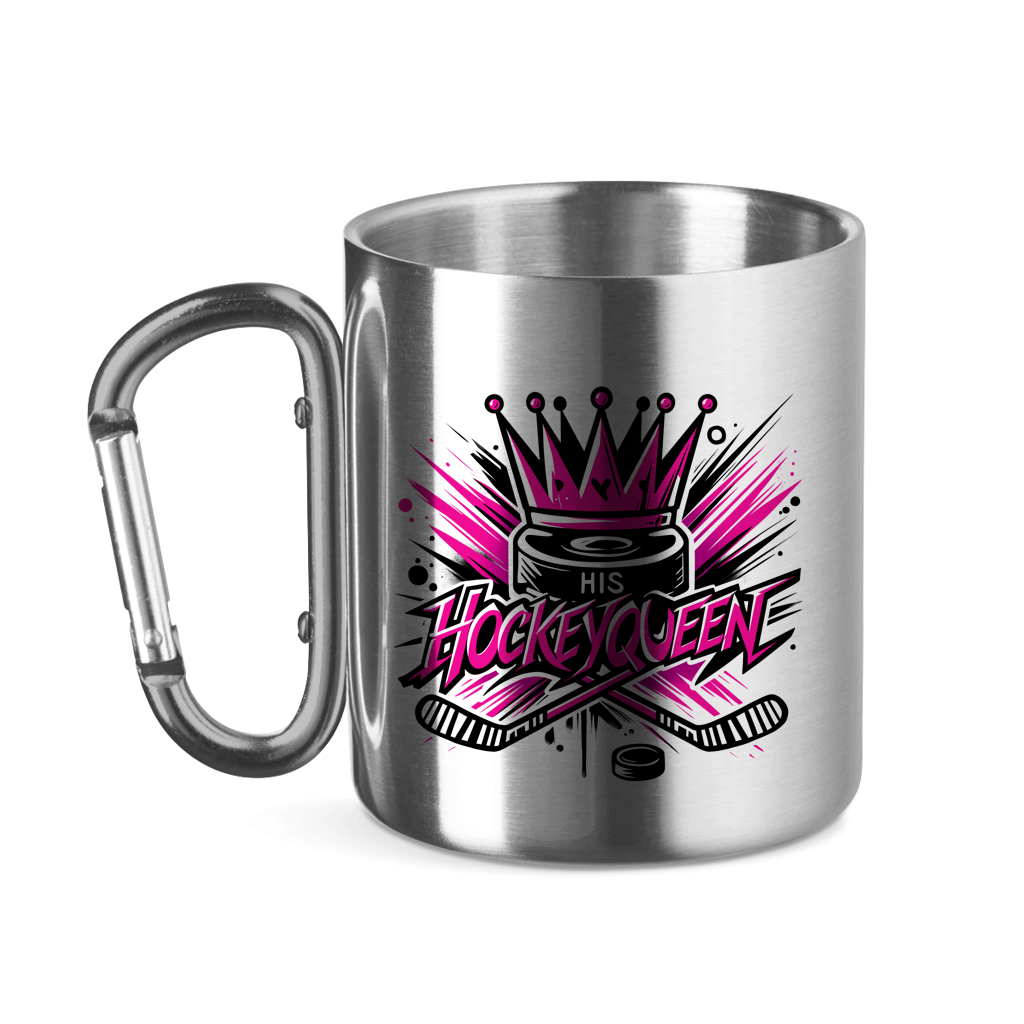 Edelstahltasse HIS HOCKEYQUEEN